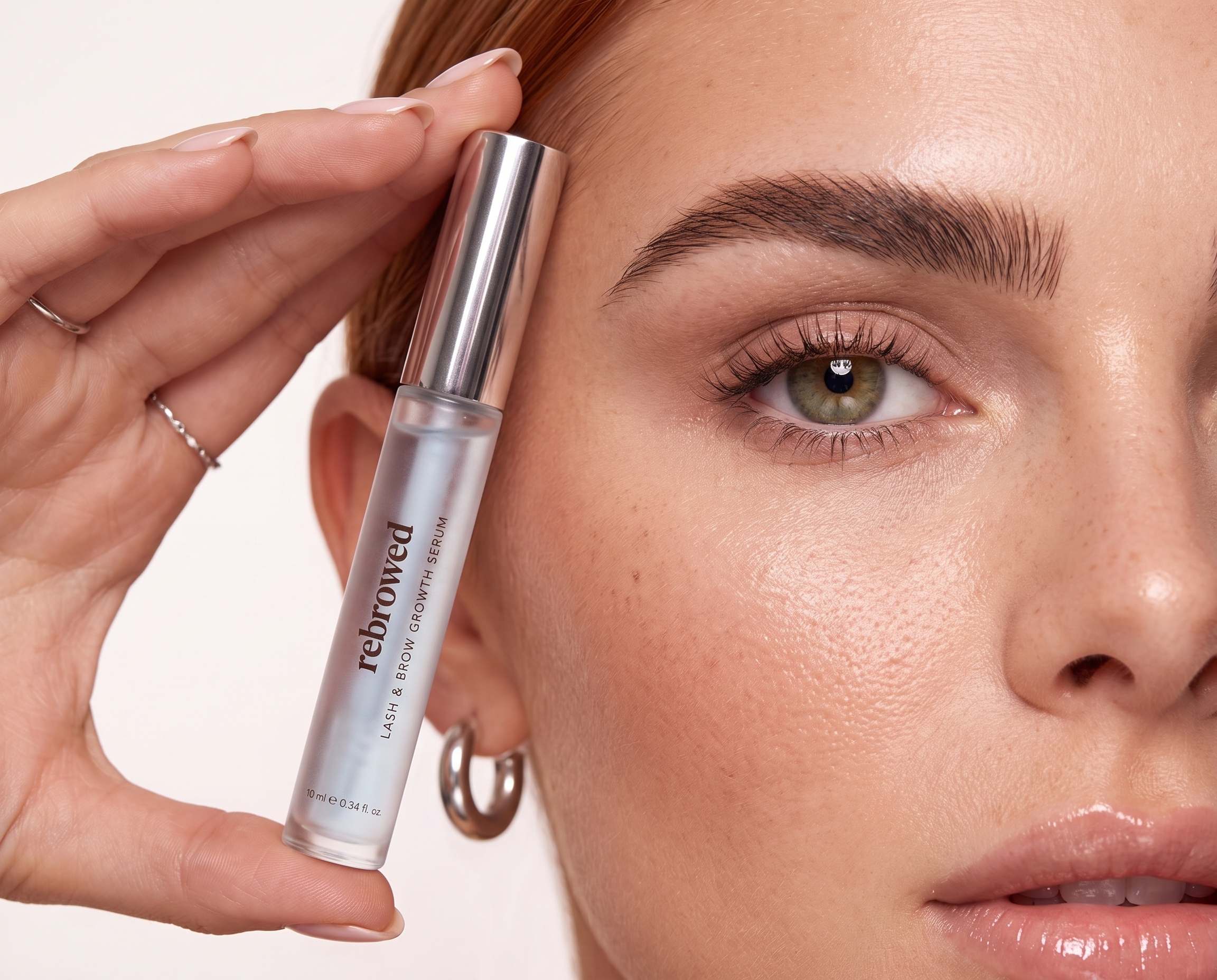 REBROWED Lash & Brow Serum — growing eyebrows back naturally