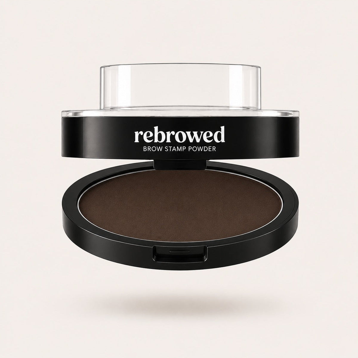 REBROWED Brow Stamp Powder compact, Dark Brown