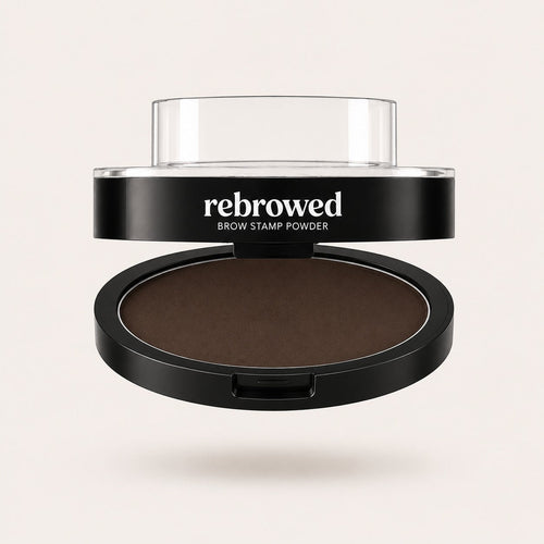 REBROWED Brow Stamp Powder compact, Dark Brown