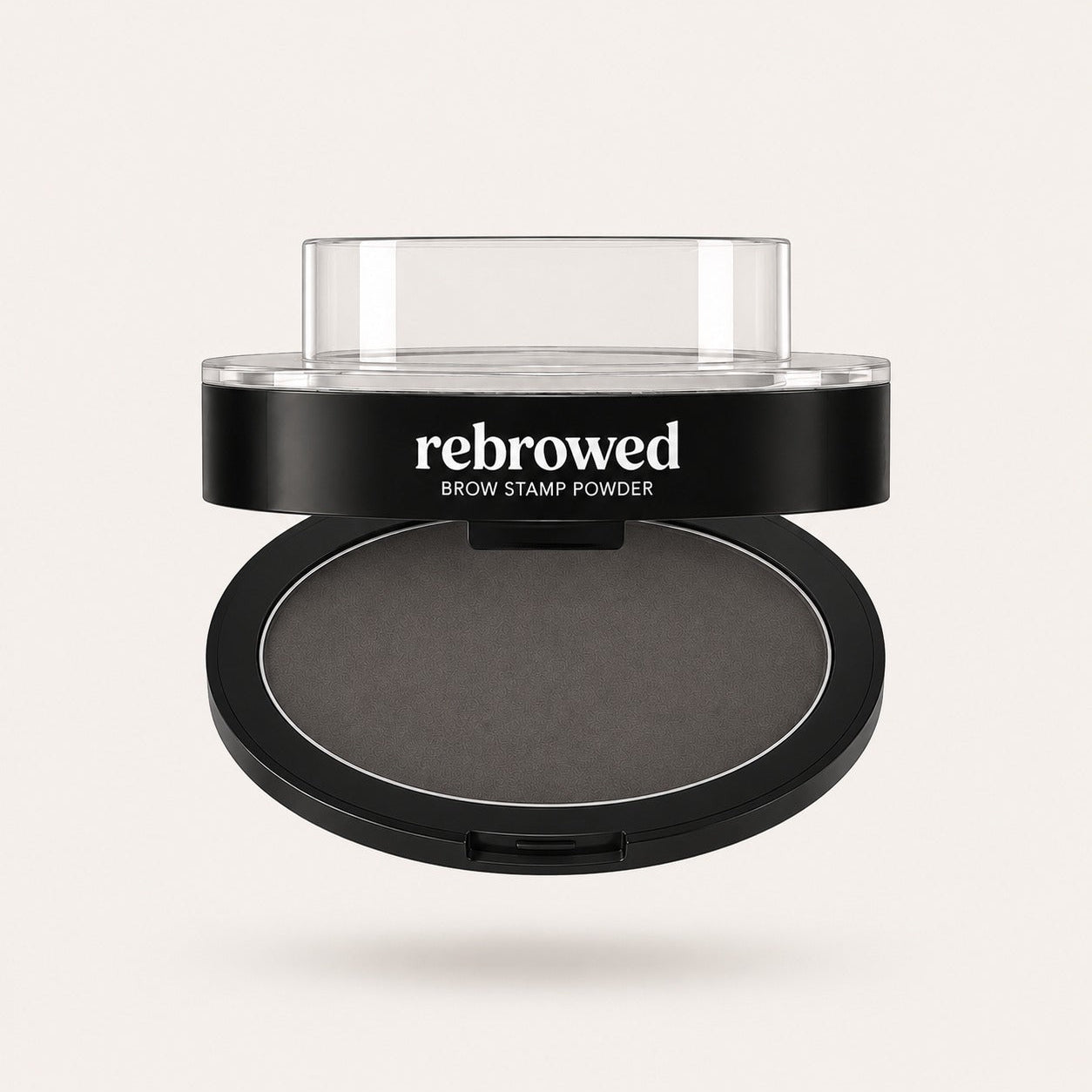 REBROWED Brow Stamp Powder compact, Dark Grey