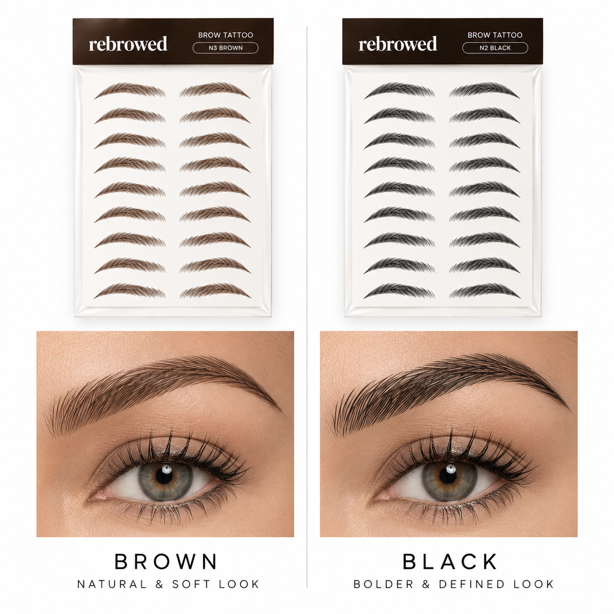 Brow Tattoo Stickers