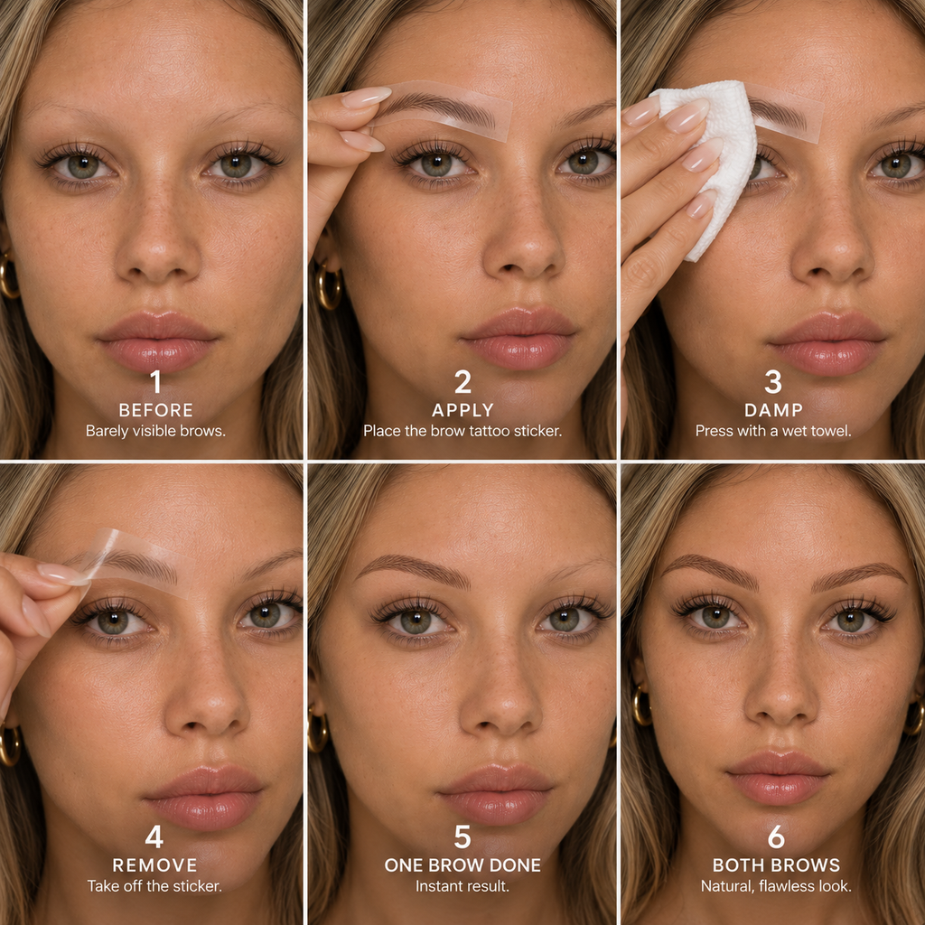 Brow Tattoo Stickers