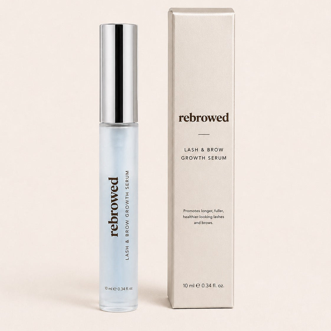 REBROWED Lash & Brow Growth Serum with box, 10ml